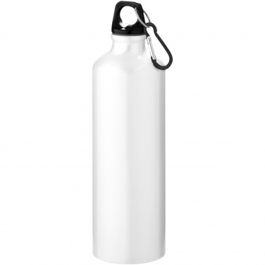 Logotrade Firmengeschenke das Foto: Oregon 770 ml Aluminium Trinkflasche mit Karabinerhaken