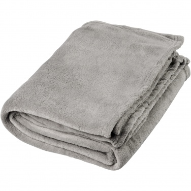 Logotrade Werbegeschenke das Foto: Bay Plaid-Decke aus extraweichem Coral-Fleece