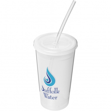 Logotrade werbemittel das Foto: Stadion 350 ml doppelwandiger Becher