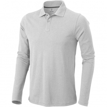Logotrade werbemittel das Foto: Oakville Langarm Poloshirt für Herren