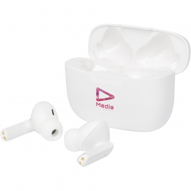 Logotrade Firmengeschenke das Foto: Essos 2.0 True Wireless Auto-Pair-Ohrhörer mit Etui