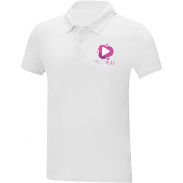 Logotrade Geschäftsgeschenke das Foto: Deimos Poloshirt cool fit mit Kurzärmeln für Herren