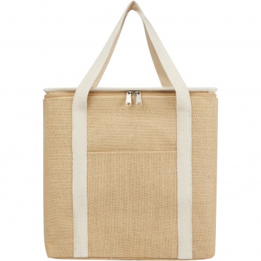 Logotrade Werbeartikel das Foto: Juta 300 g/m² Jute Kühltragetasche 19 L