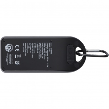 Logotrade Werbeartikel das Foto: Omni 3 W IPX4 Bluetooth®-Lautsprecher aus recyceltem RCS Kunststoff