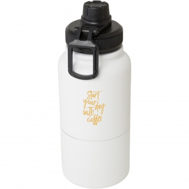 Logotrade Geschäftsgeschenke das Foto: Dupeca 840 ml RCS-zertifizierte Isolierflasche aus Edelstahl 