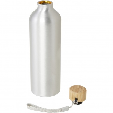 Logotrade Firmengeschenke das Foto: Malpeza 770 ml RCS-zertifizierte Wasserflasche aus recyceltem Aluminium