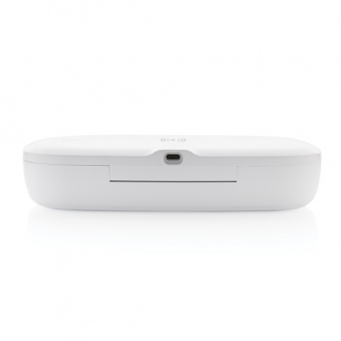 Logotrade Werbeartikel das Foto: UV-C Sterilisations-Box mit 5W Wireless Charger