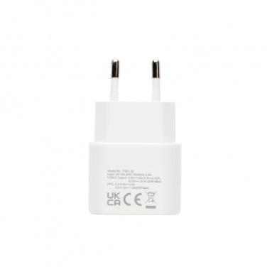 Logotrade werbemittel das Foto: Boost 2-tlg. 20W Type-C Ladeset aus RCS recyceltem PET