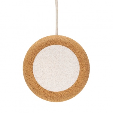 Logotrade Logogeschenke das Foto: Kork und Weizen 5W Wireless Charger