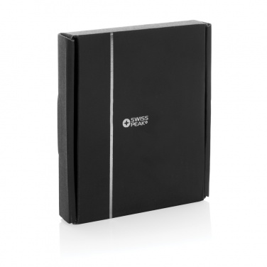 Logotrade werbemittel das Foto: Swiss Peak 15W 3-in-1 magnetischer Wireles Charger aus rPU