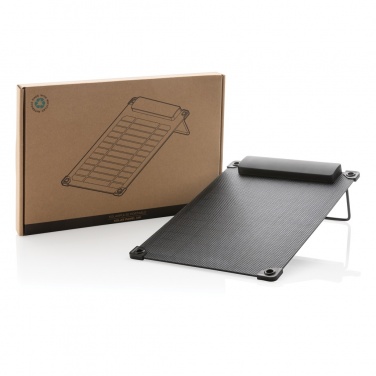 Logotrade Firmengeschenke das Foto: Solarpulse 5W tragbares Solarmodul aus RCS rPlastik