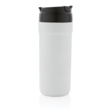 Logotrade Werbegeschenke das Foto: RCS recyc. Stainless Steel Becher mit Hot & Cold Verschluss