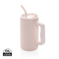 Cube Becher aus RCS recyceltem Stahl 800ml, Rosa