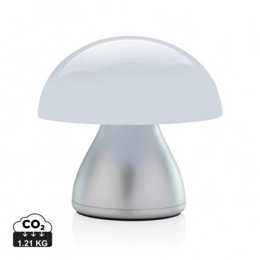 Logotrade werbemittel das Foto: Luming wiederaufladbare USB-Tischlampe aus RCS Kunststoff