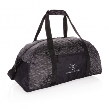 Logotrade Werbeartikel das Foto: AWARE™ reflektierende RPET Wochenendtasche