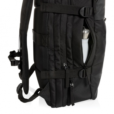 Logotrade Logogeschenke das Foto: Swiss Peak AWARE™ RPET 15.6" erweiterbarer Wochenendrucksack