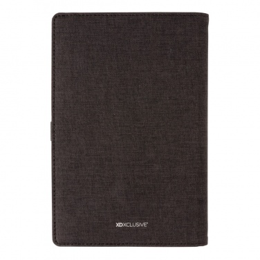 Logotrade Logogeschenke das Foto: Air 5W Wireless Charging nachfüllbares Journal-Cover A5