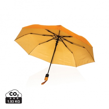 Logotrade Firmengeschenke das Foto: 21" Impact AWARE™ 190T Mini-Regenschirm mit Auto-Open