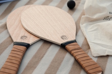 Logotrade werbemittel das Foto: Vinga Colos Beach-Tennis-Spiel