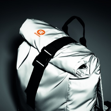 Logotrade Firmengeschenke das Foto: Reflektierender Rucksack
