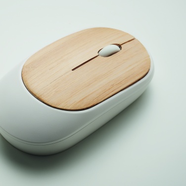 Logotrade Werbeartikel das Foto: Optische Mouse  Bambus