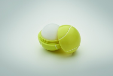 Logotrade Werbegeschenke das Foto: Lippenbalsam  Tennisball