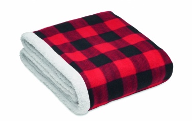 Logotrade Werbeartikel das Foto: Fleece-Decke RPET