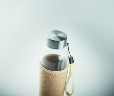 Logotrade Werbegeschenke das Foto: Trinkflasche Glas 500ml
