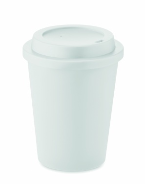 Logotrade Werbeartikel das Foto: Doppelwandiger Becher PP 300ml