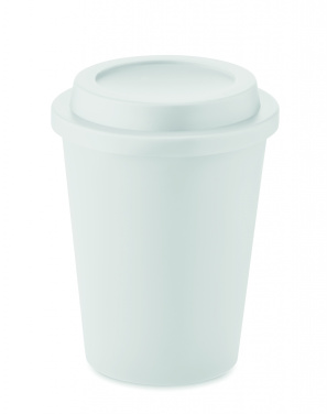 Logotrade Werbeartikel das Foto: Doppelwandiger Becher PP 300ml