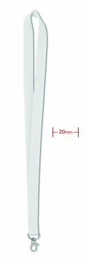 Logotrade Geschäftsgeschenke das Foto: Lanyard 20mm