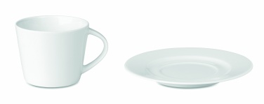 Logotrade Werbegeschenke das Foto: Cappuccino Tasse und Untertasse
