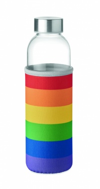 Logotrade Geschäftsgeschenke das Foto: Trinkflasche Glas 500 ml