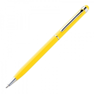 Logotrade Logogeschenke das Foto: Metall-Kugelschreiber mit Touchpen NEW ORLEANS