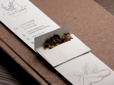 Logotrade Werbegeschenke das Foto: Recyceltes Kaffee-Notizbuch 209733900