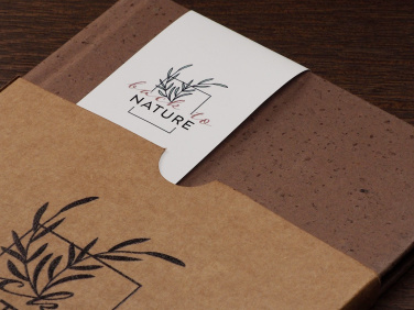Logotrade Firmengeschenke das Foto: Recyceltes Kaffee-Notizbuch 209733900