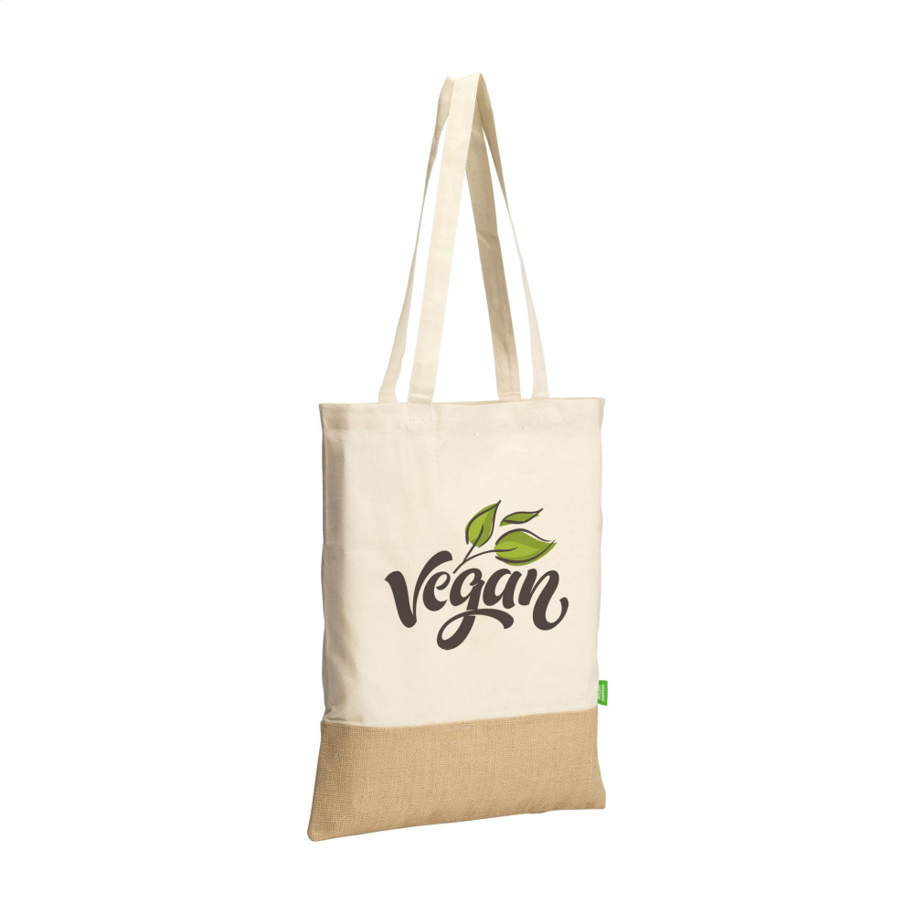 Logotrade Firmengeschenke das Foto: Kombi Bio Shopper (160 g/m²) Tasche