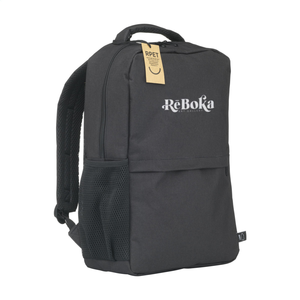 Logotrade Geschäftsgeschenke das Foto: Finley GRS RPET Laptop-Rucksack