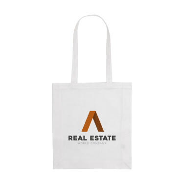 Logotrade Firmengeschenke das Foto: Colour Square Bag GRS Recycling-Baumwolle (150 g/m²)