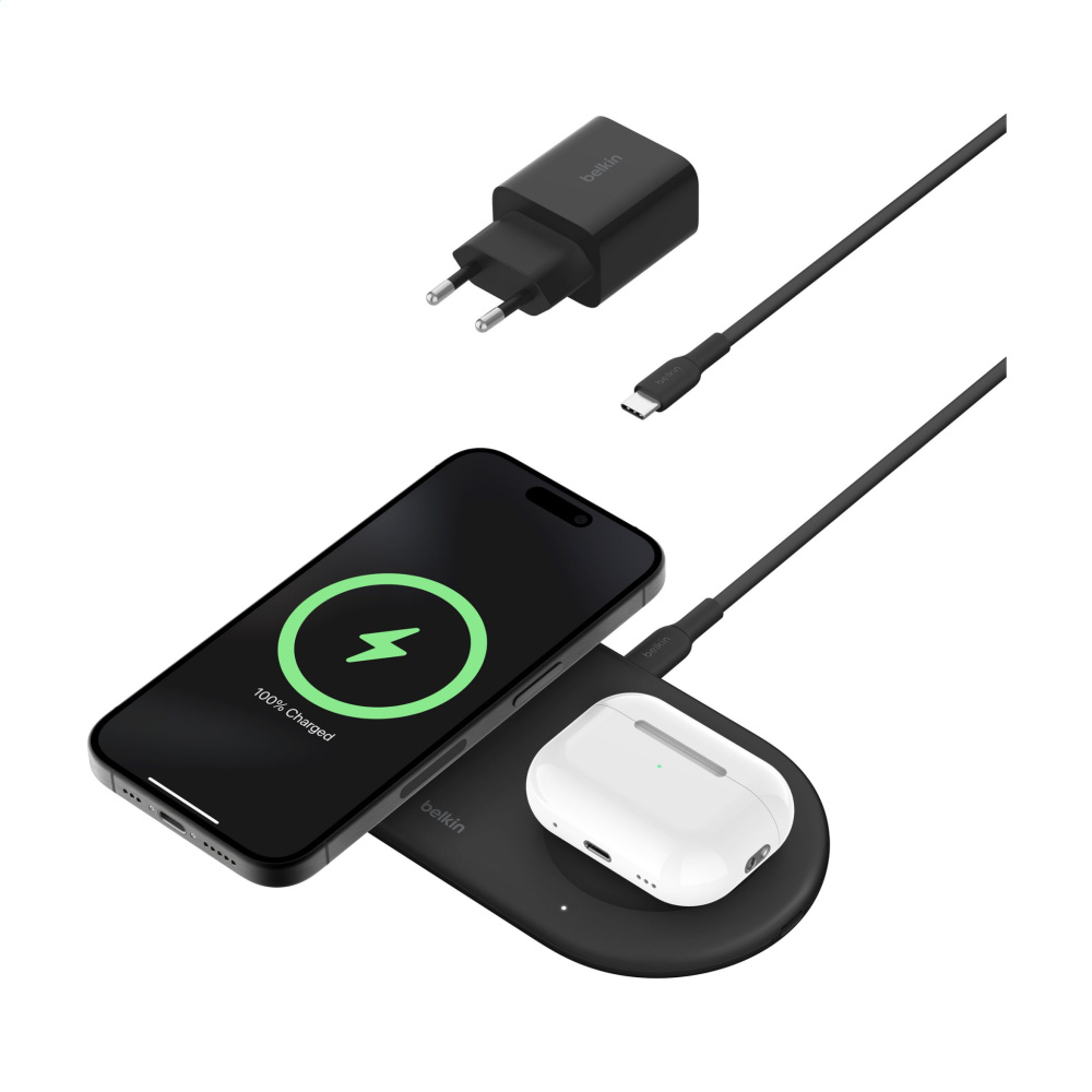 Logotrade Werbegeschenke das Foto: Belkin BoostCharge Pro 2-in-1 Pad