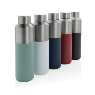 Logotrade Werbeartikel das Foto: Fluid Flasche aus RCS-zertifiziert recyceltem Stahl, 600ml