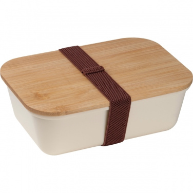 Logotrade Geschäftsgeschenke das Foto: Set Lunchbox mit Edelstahlflasche Toronto
