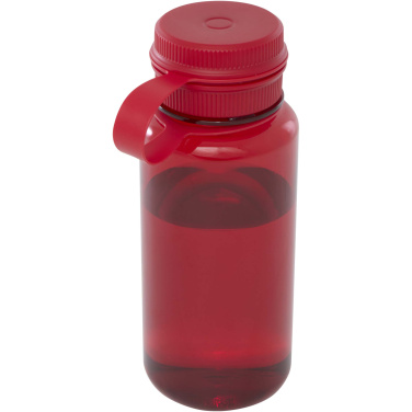 Logotrade Werbeartikel das Foto: Ryder 900 ml RCS-zertifizierte RPET-Sportflasche mit Multifunktionsdeckel
