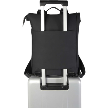 Logotrade Geschäftsgeschenke das Foto: Turner 15,6" GRS-recycelter Rolltop Laptop-Rucksack 12 L
