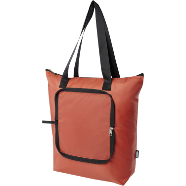 Logotrade Werbeartikel das Foto: EcoFold faltbare RPET Kühltasche 15 L