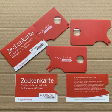 Logotrade Logogeschenke das Foto: Individuelles Zeckenentfernungswerkzeug