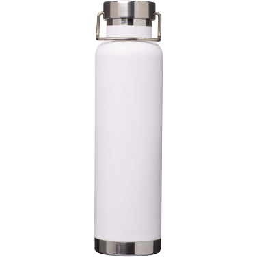 Logotrade Logogeschenke das Foto: Thor 650 ml RCS-zertifizierte Kupfer-Vakuum Isolierflasche aus recyceltem Edelstahl