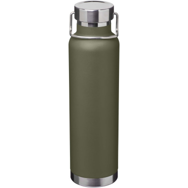 Logotrade Werbeartikel das Foto: Thor 650 ml RCS-zertifizierte Kupfer-Vakuum Isolierflasche aus recyceltem Edelstahl