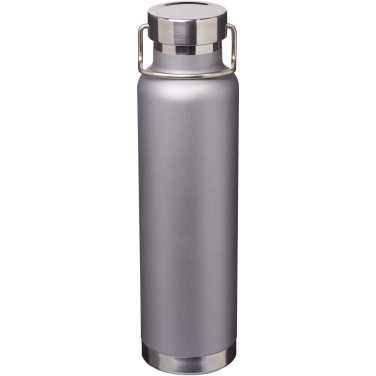 Logotrade Werbegeschenke das Foto: Thor 650 ml RCS-zertifizierte Kupfer-Vakuum Isolierflasche aus recyceltem Edelstahl