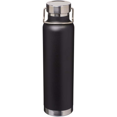 Logotrade Werbegeschenke das Foto: Thor 650 ml RCS-zertifizierte Kupfer-Vakuum Isolierflasche aus recyceltem Edelstahl